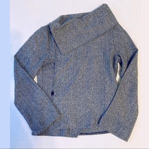 Wool Two-Way English Jacket With Turn Down Collar